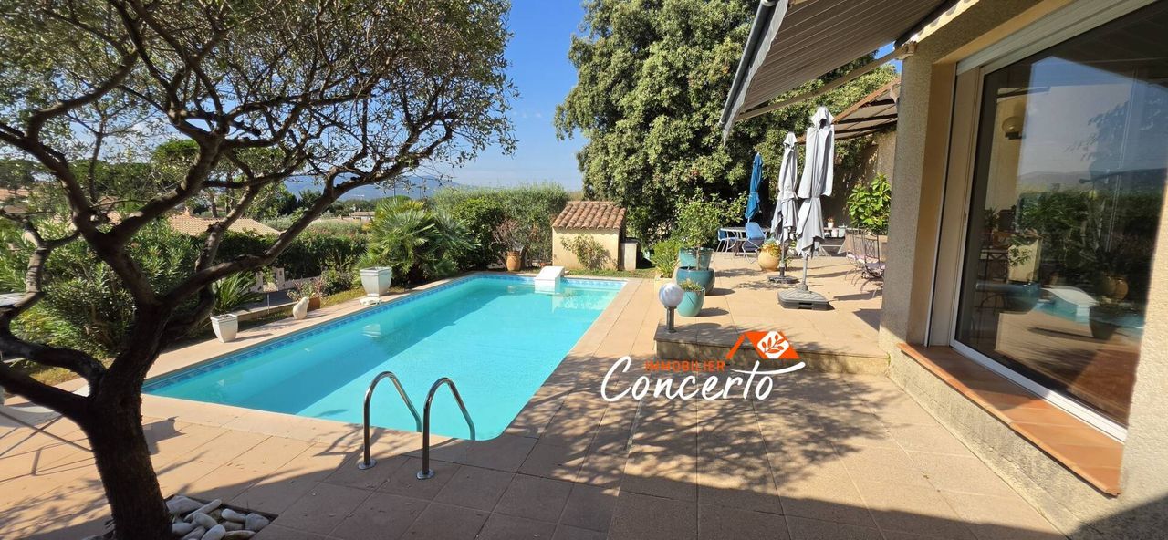 Vente villa avec piscine à Puget-sur-Argens. Var